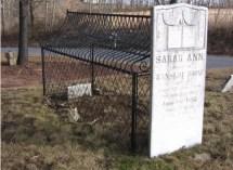 Sara Ann grave in PA. Bob Salerni photo.