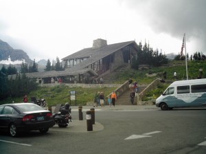 Logan Pass Visitor Center - M. R. Campbell photo
