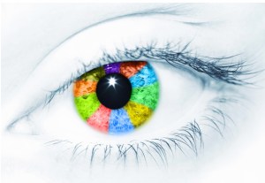 No, this is not my real eye color.